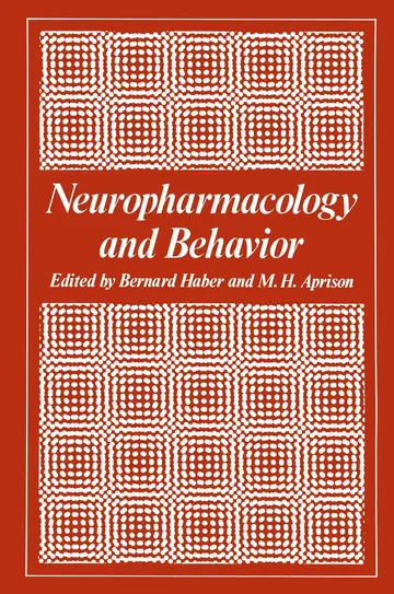 Cover of Neuropharmacology and Behavior