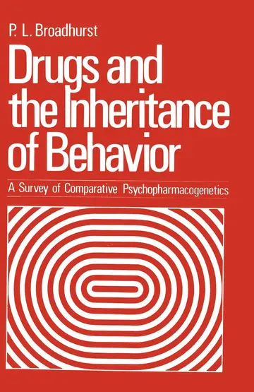 Cover of Drugs and the Inheritance of Behavior