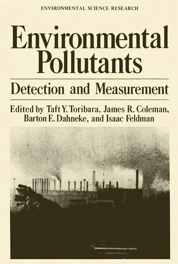 Cover of Environmental Pollutants