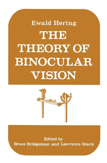 Cover of The Theory of Binocular Vision