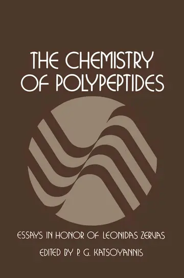 Cover of The Chemistry of Polypeptides
