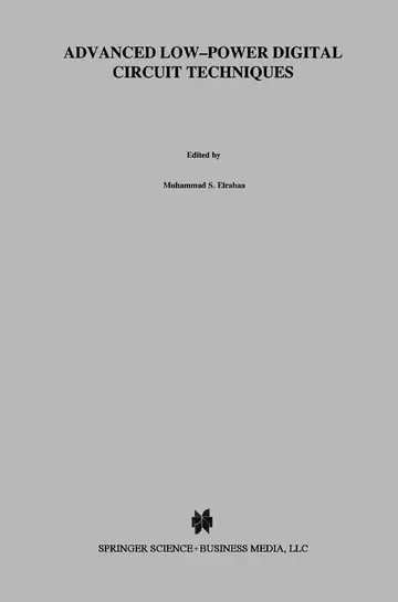 Cover of Advanced Low-Power Digital Circuit Techniques