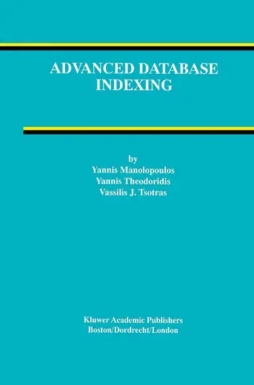 Cover of Advanced Database Indexing