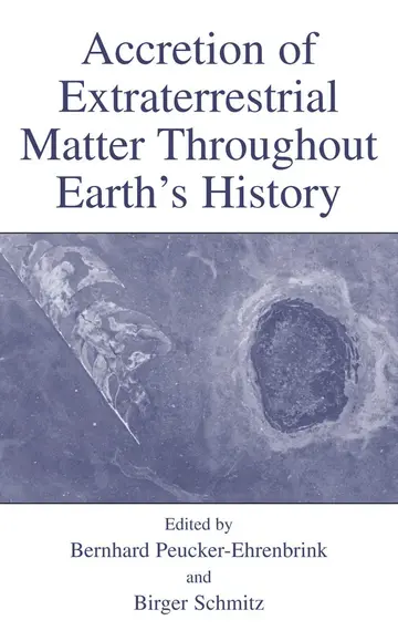 Cover of Accretion of Extraterrestrial Matter Throughout Earth's History