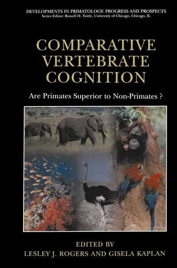 Cover of Comparative Vertebrate Cognition