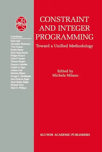 Cover of Constraint and Integer Programming