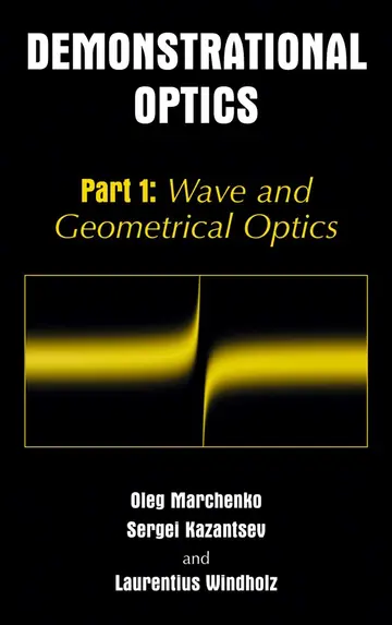 Cover of Demonstrational Optics