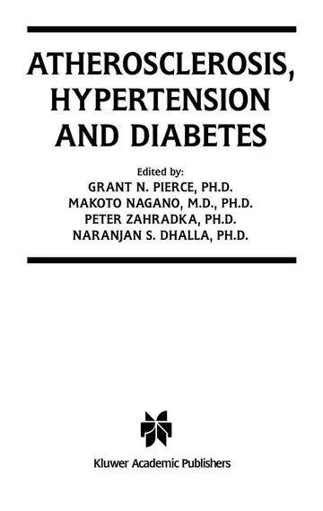 Cover of Atherosclerosis, Hypertension and Diabetes