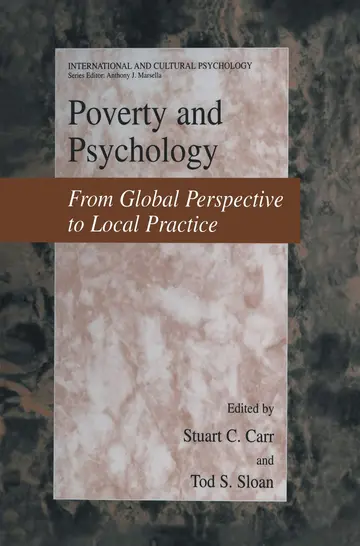 Cover of Poverty and Psychology