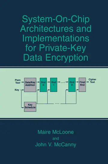 Cover of System-on-Chip Architectures and Implementations for Private-Key Data Encryption