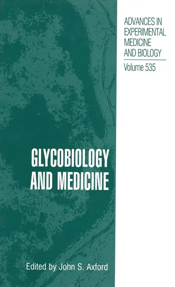 Cover of Glycobiology and Medicine