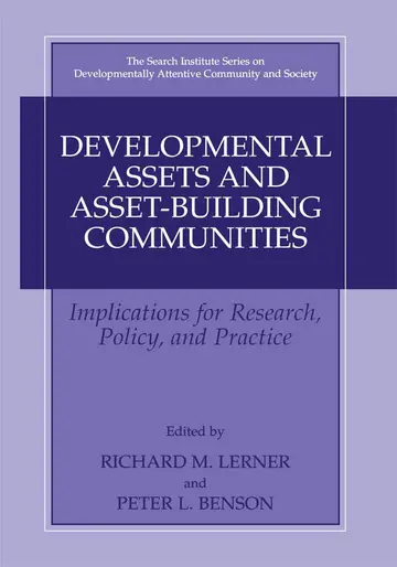 Cover of Developmental Assets and Asset-Building Communities