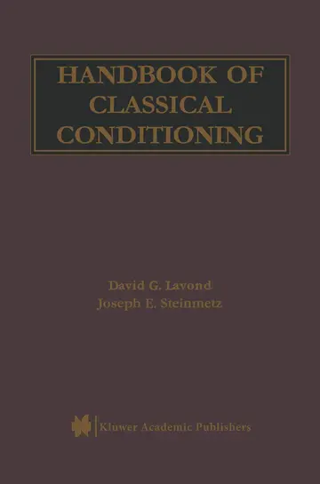 Cover of Handbook of Classical Conditioning
