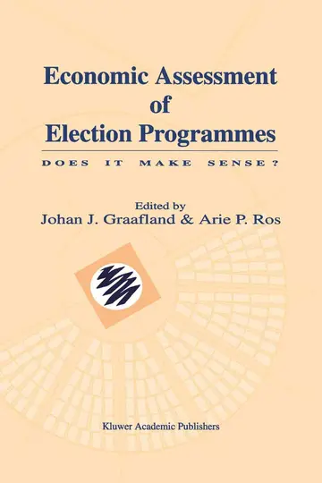 Cover of Economic Assessment of Election Programmes