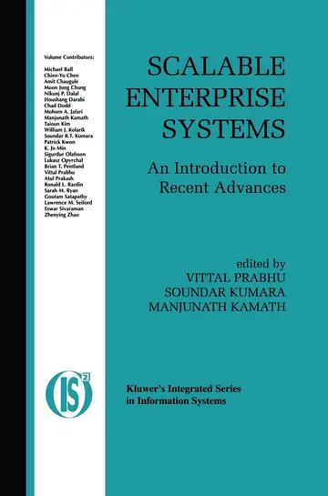 Cover of Scalable Enterprise Systems