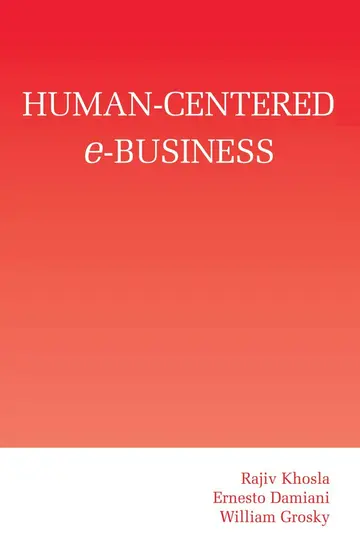 Cover of Human-Centered E-Business