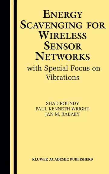 Cover of Energy Scavenging for Wireless Sensor Networks