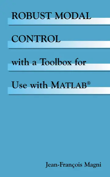 Cover of ROBUST MODAL CONTROL with a Toolbox for Use with MATLAB