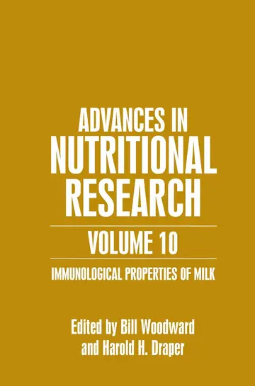 Cover of Advances in Nutritional Research