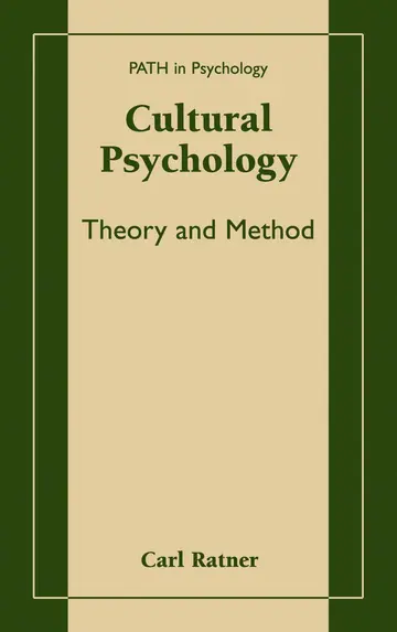 Cover of Cultural Psychology