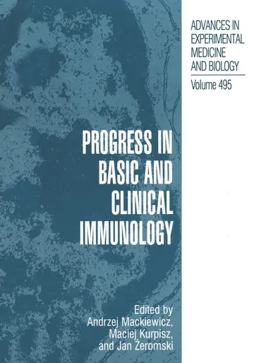 Cover of Progress in Basic and Clinical Immunology