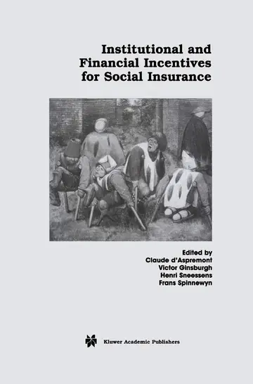 Cover of Institutional and Financial Incentives for Social Insurance