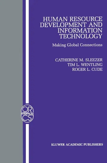 Cover of Human Resource Development and Information Technology