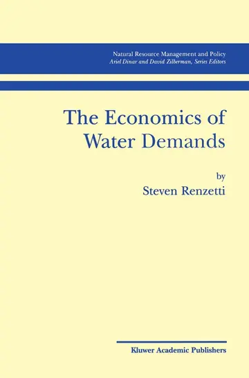 Cover of The Economics of Water Demands