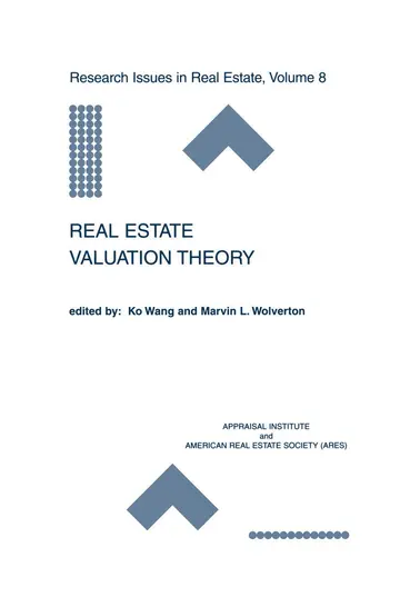 Cover of Real Estate Valuation Theory