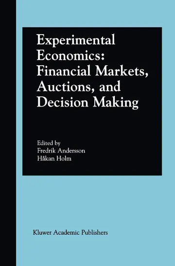 Cover of Experimental Economics