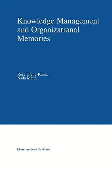 Cover of Knowledge Management and Organizational Memories