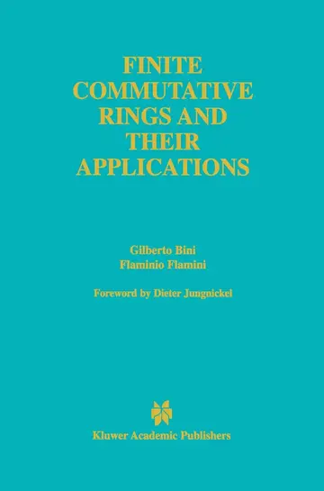 Cover of Finite Commutative Rings and Their Applications