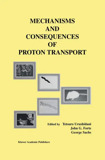 Cover of Mechanisms and Consequences of Proton Transport