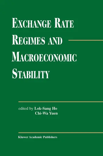 Cover of Exchange Rate Regimes and Macroeconomic Stability