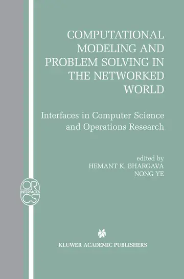 Cover of Computational Modeling and Problem Solving in the Networked World