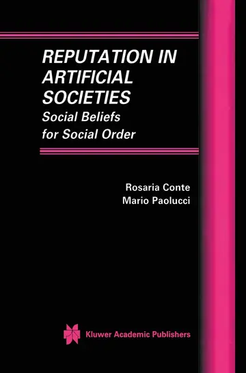 Cover of Reputation in Artificial Societies