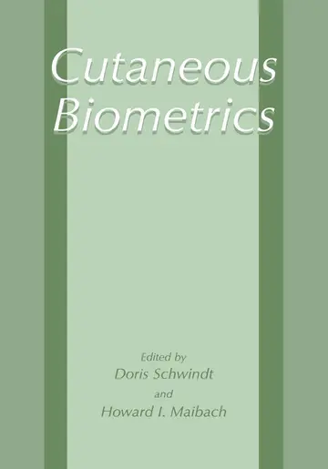 Cover of Cutaneous Biometrics
