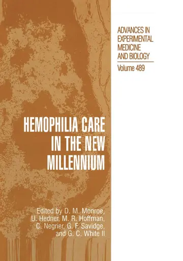 Cover of Hemophilia Care in the New Millennium