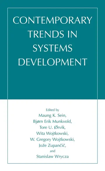 Cover of Contemporary Trends in Systems Development