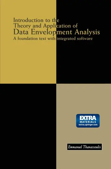 Cover of Introduction to the Theory and Application of Data Envelopment Analysis