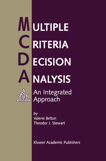 Cover of Multiple Criteria Decision Analysis
