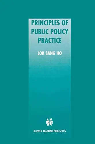 Cover of Principles of Public Policy Practice