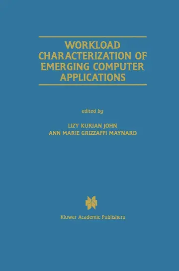 Cover of Workload Characterization of Emerging Computer Applications