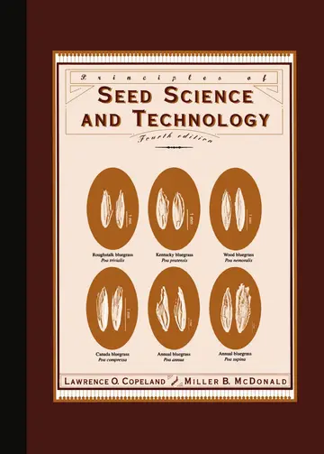 Cover of Principles of Seed Science and Technology