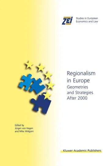 Cover of Regionalism in Europe