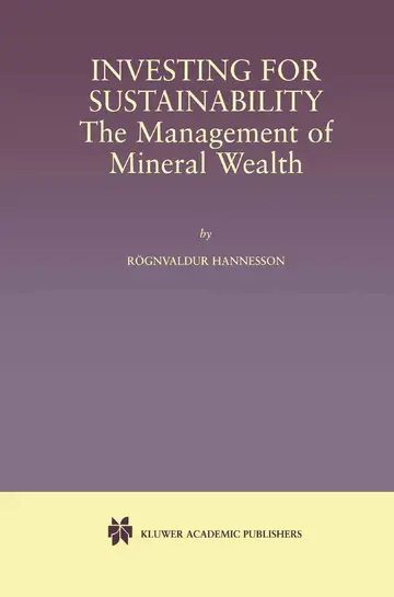 Cover of Investing for Sustainability