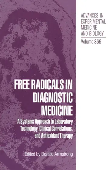 Cover of Free Radicals in Diagnostic Medicine