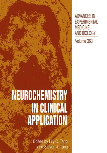 Cover of Neurochemistry in Clinical Application