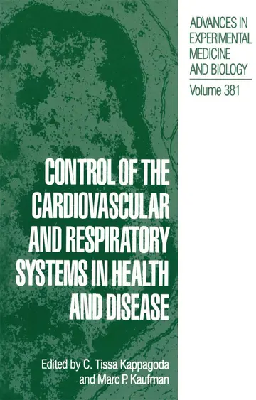 Cover of Control of the Cardiovascular and Respiratory Systems in Health and Disease