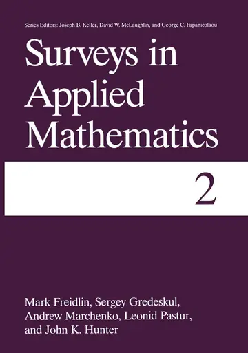 Cover of Surveys in Applied Mathematics